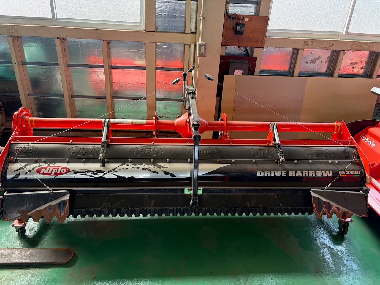 中古ニプロハローHR2430 クボタBヒッチ用 ⚙ 中古農機具専門店 - (株 