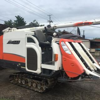4条刈クボタコンバインARN445モンロー仕様、未整備、即決優先。