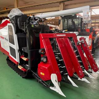 現行モデル　4条刈り48馬力ヤンマーコンバインYH448A 54時間だけ！