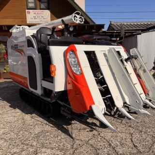 4条刈38馬力クボタコンバインER438モンロー付き