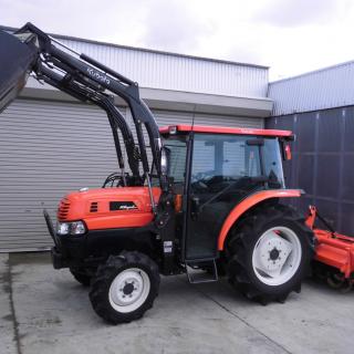 トラクター クボタKL270 27馬力 キャビン付き フロントローダー付き ハイスピード