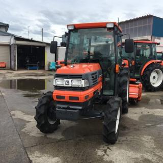 整備済みだからバンバンですよクボタトラクターGL337ハイスピード。