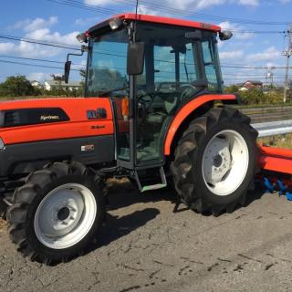 ハイスピード46馬力クボタトラクターKL46H整備済み。