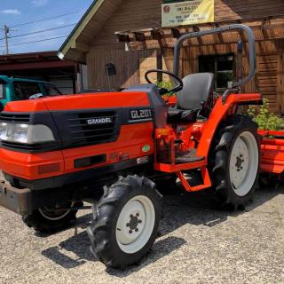 21馬力クボタトラクターGL201ロータリーRL150G