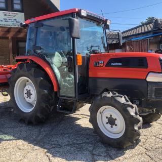 33馬力中古クボタトラクターKL33QエアコンキャビンUシフトです。