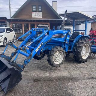 中古　23馬力イセキトラクターTL2300 　フロントローダー付