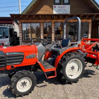 小型16馬力中古クボタトラクターGB160パワステ付き