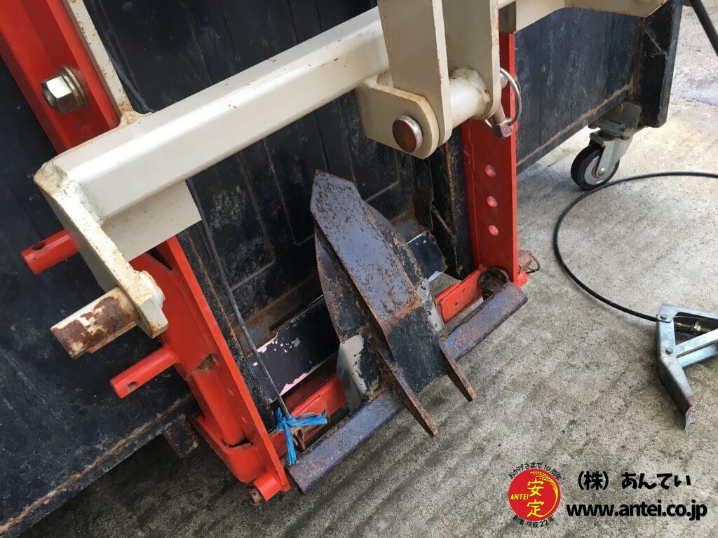 冨士整地キャリアDC-Q15キャスター付き幅150cmワンタッチ Bヒッチ