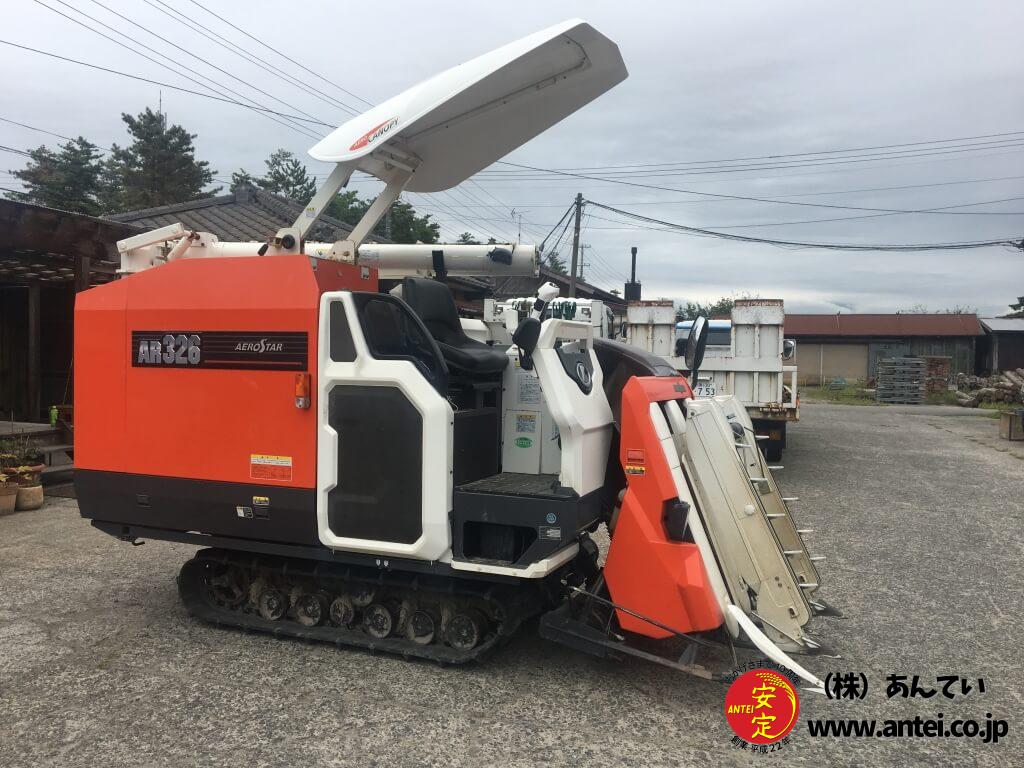 3条刈クボタコンバインAR326近場で最近まで使っていました ⚙ 中古 