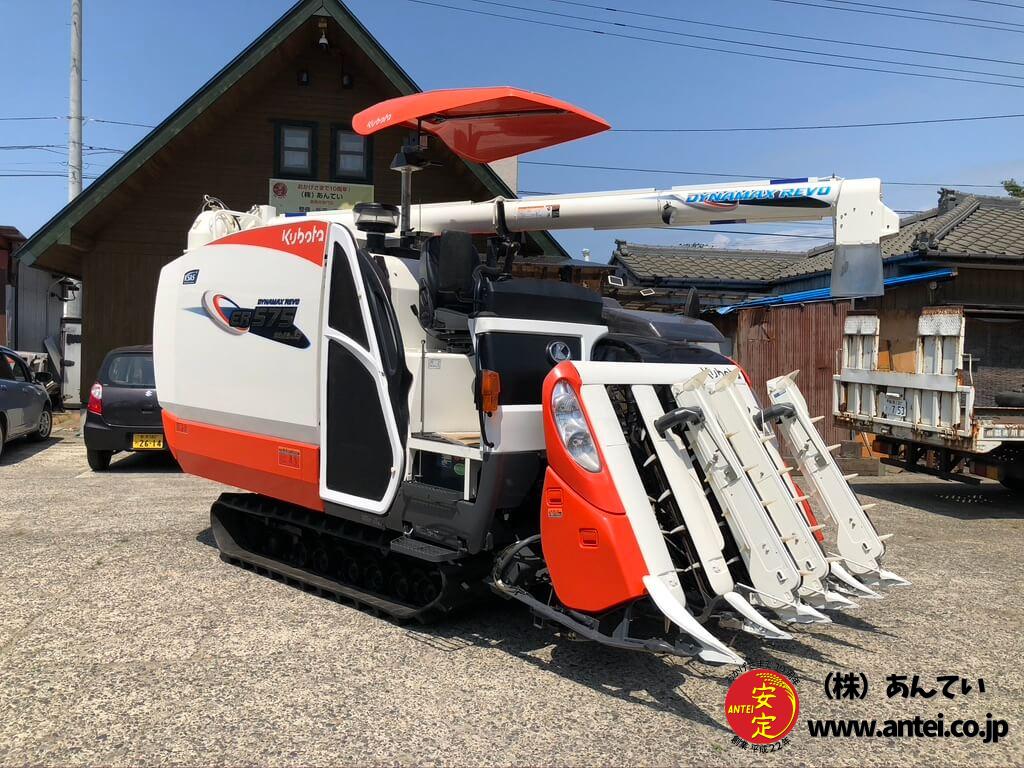 新型5条刈クボタコンバインER575ダイナマックス レボ ⚙ 中古 新型5条刈クボタコンバインER575ダイナマックス レボ ⚙ 中古