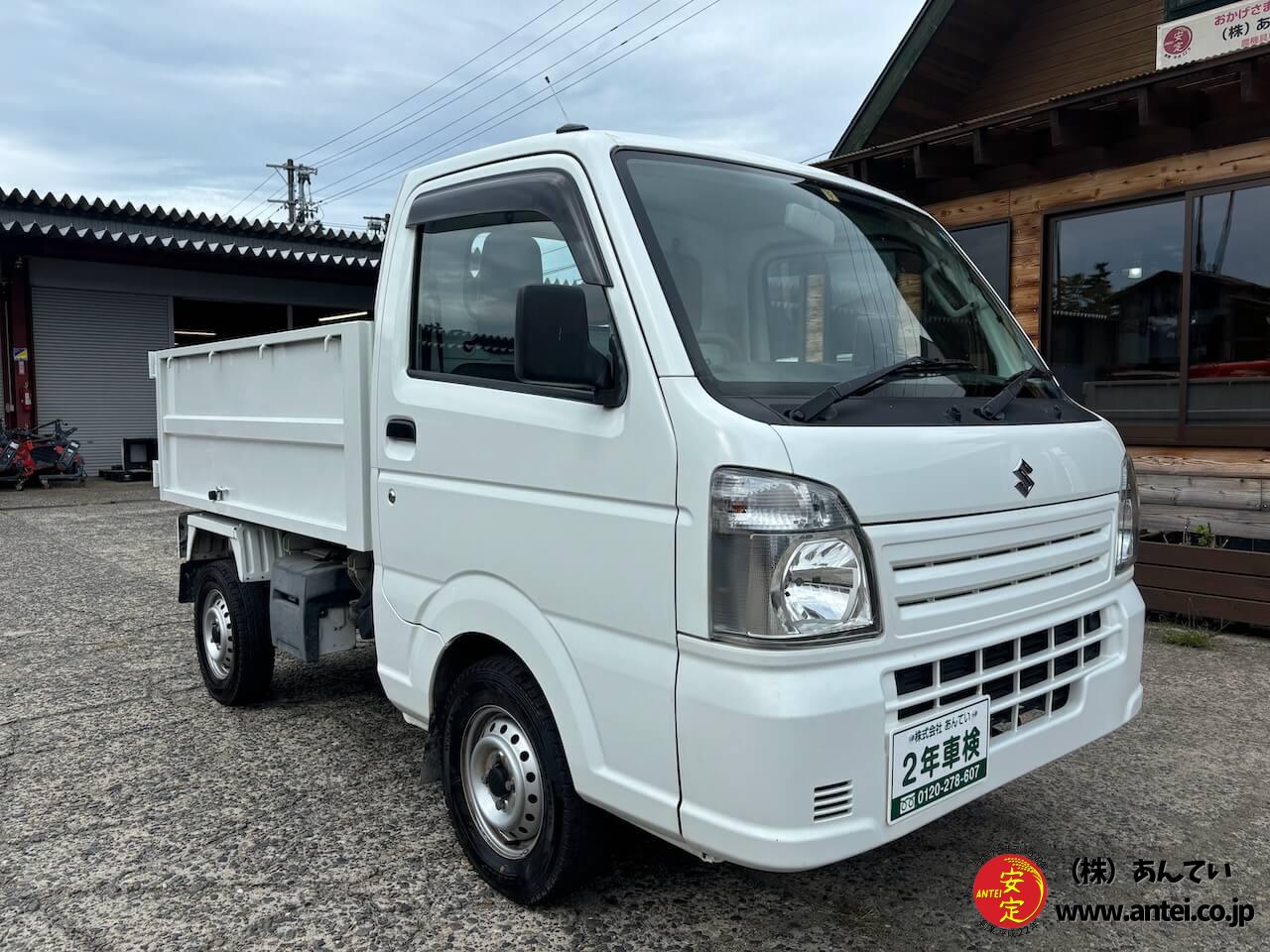 2年車検付!2014年スズキキャリー軽トラック660清掃ダンプ1方開 2年車検付!2014年スズキキャリー軽トラック660清掃ダンプ1方開