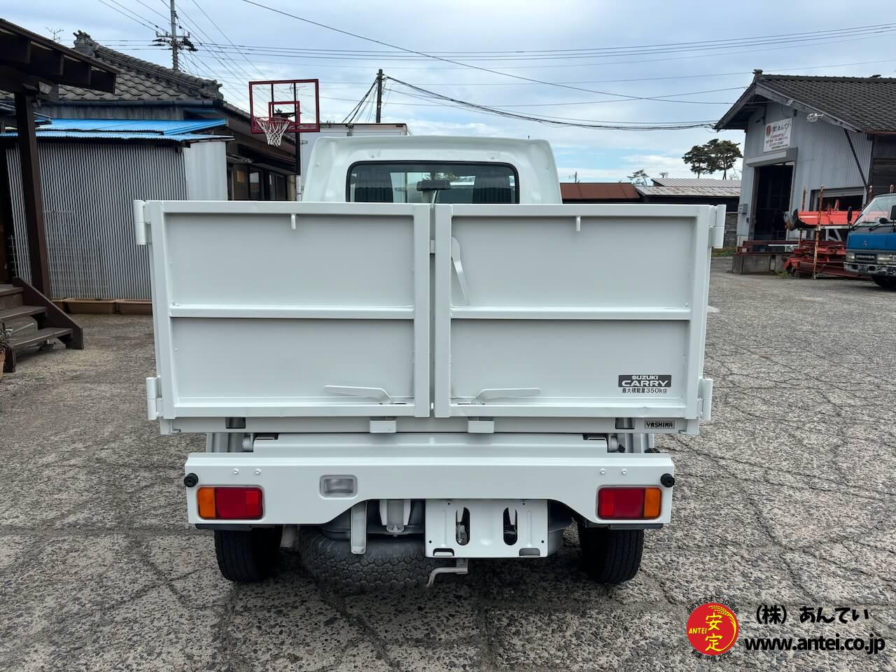 2年車検付！2014年スズキキャリー軽トラック660清掃ダンプ1方開