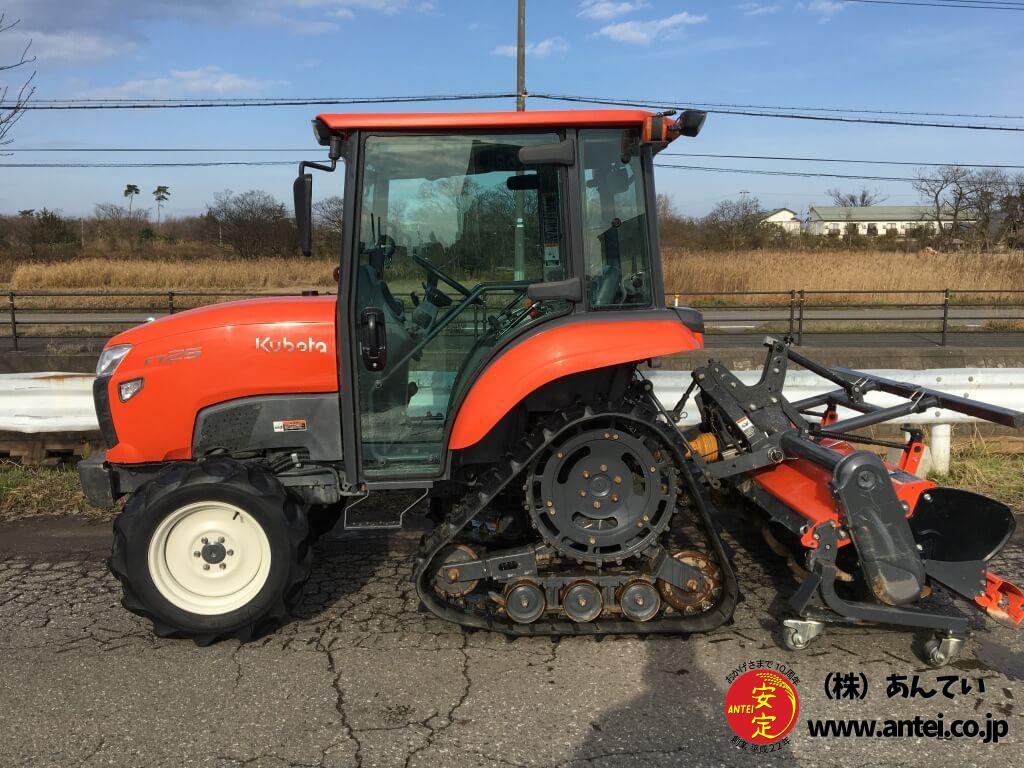 25馬力新型パワクロクボタトラクターFT25キャビン付き ⚙ 中古農機具 ...