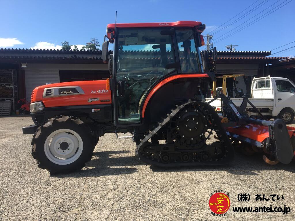 41馬力中古クボタトラクターKL410PC高速パワクロです。 ⚙ 中古農機具