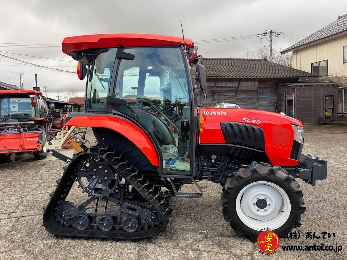 48馬力クボタトラクターSL48H-PC パワクロ仕様 キャビン付ハイスピード