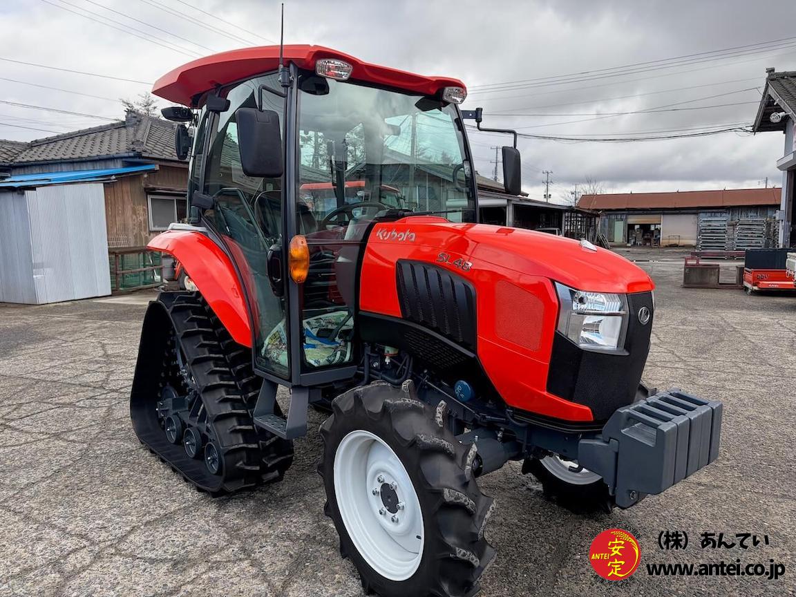 48馬力クボタトラクターSL48H-PC パワクロ仕様 キャビン付ハイスピード