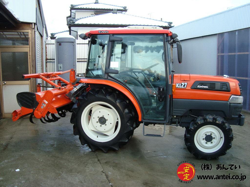 SOLD OUT】試乗車並 クボタ トラクター KL27R キャビン 19時間