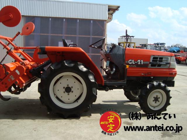 トラクター クボタGL21 4駆 21馬力 651時間 ⚙ 中古農機具専門店 - (株