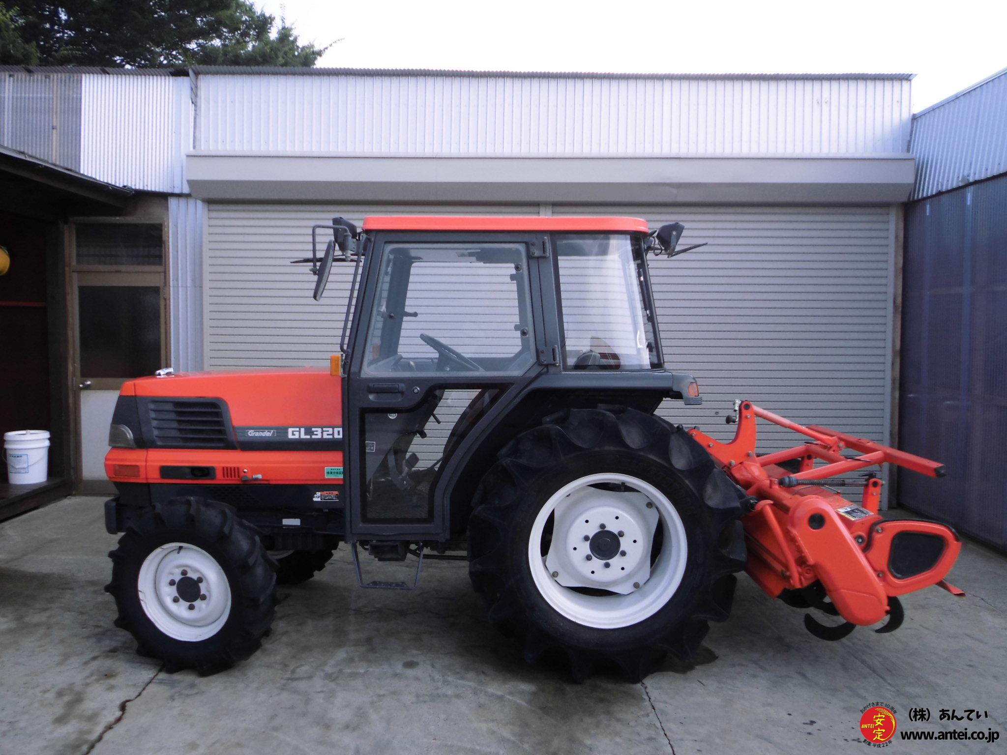 トラクター クボタ GL320 4駆 32馬力 キャビン付 ⚙ 中古農機具専門店