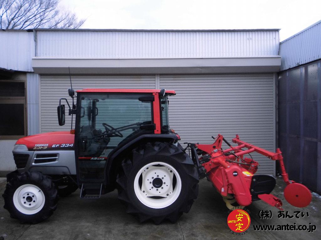 トラクターヤンマーEF334 4駆 34馬力 キャビン付き ⚙ 中古