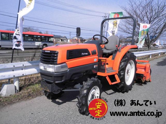 トラクタークボタKL25 25馬力 645時間 安全フレーム付き ⚙ 中古農機具