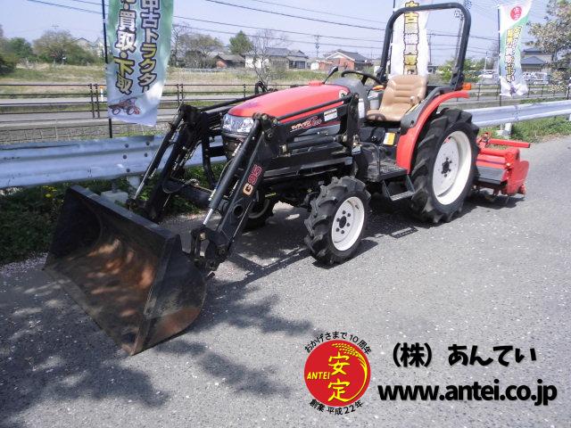 ヤンマートラクターEF224 フロントローダー付き。 ⚙ 中古農機具