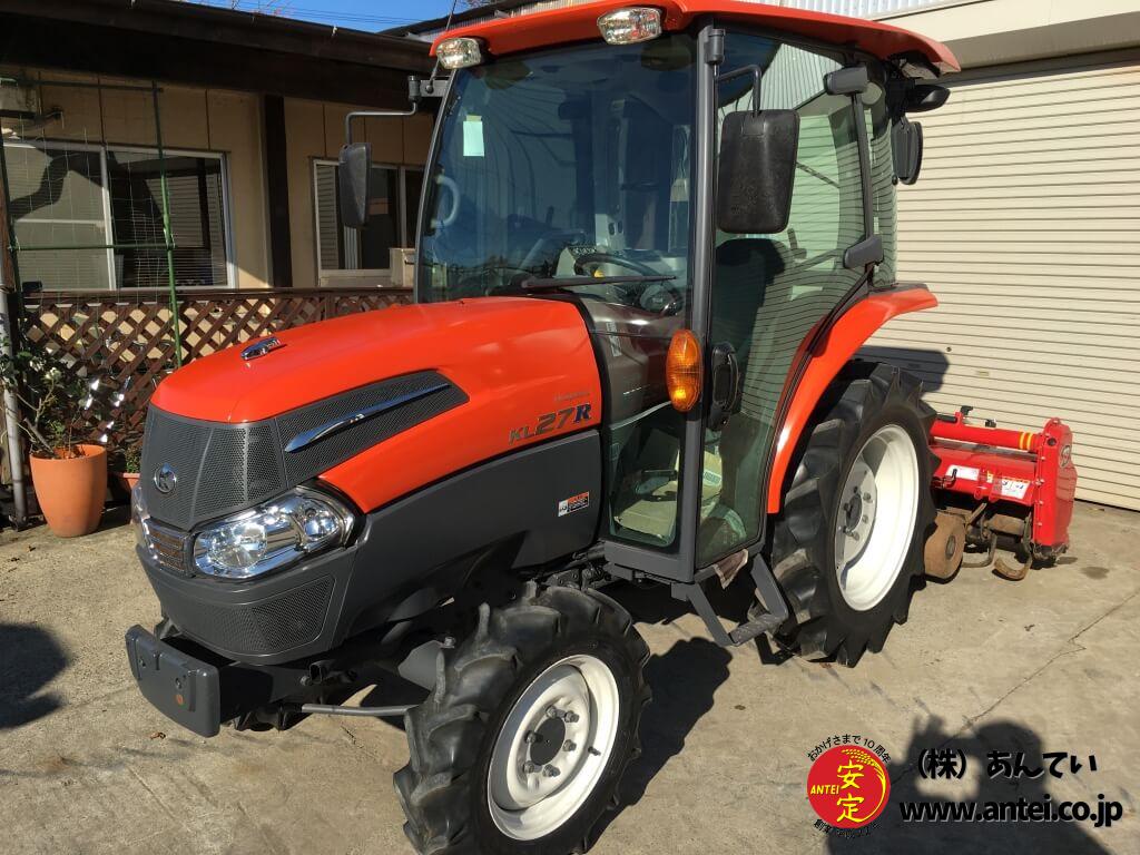 SOLD OUT】クボタ トラクター KL27 27馬力 キャビン エアコン パワステ
