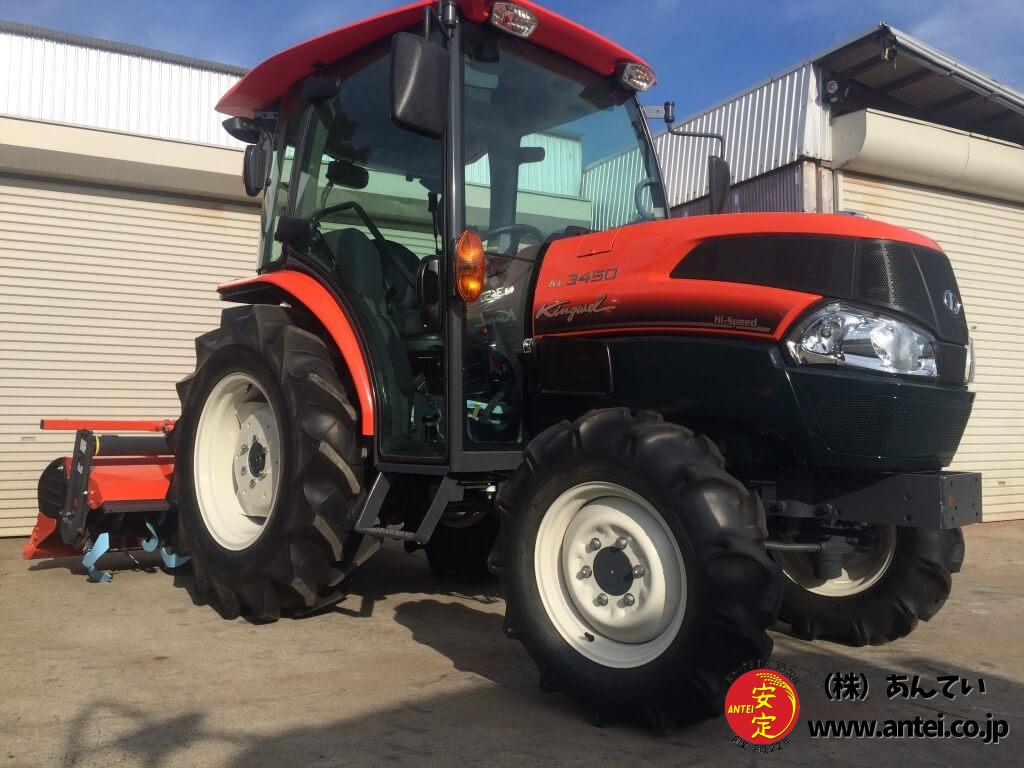 中古クボタトラクターKL3450Hハイスピードフル装備306時間