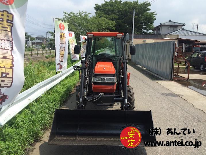 中古クボタトラクターGL417 42馬力 フロントローダーローダー