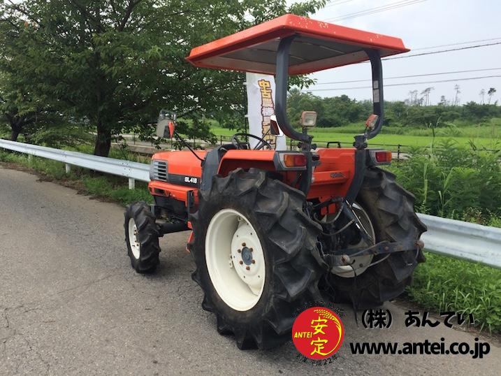 中古クボタトラクターGL418 42 馬力 走行速度 25km/h。 ⚙ 中古農機具