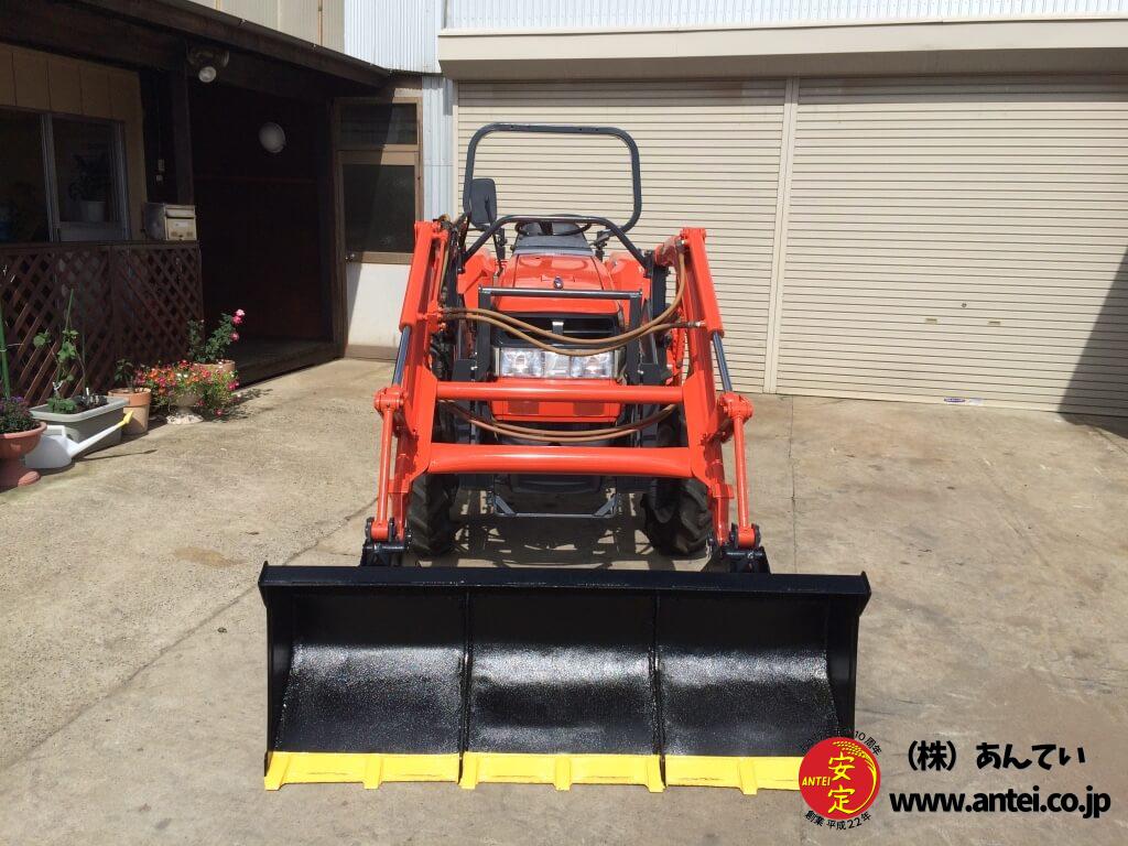 中古クボタトラクターGL260 26馬力フロントローダー付き