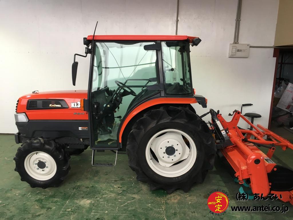 クボタトラクターKL34Hハイスピード34馬力キャビン付き美品です