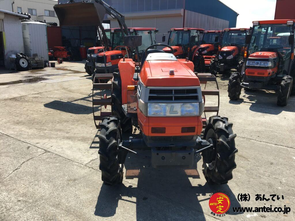 25馬力クボタトラクターGL25ロータリー付き。 ⚙ 中古農機具専門店 - (株) あんてい