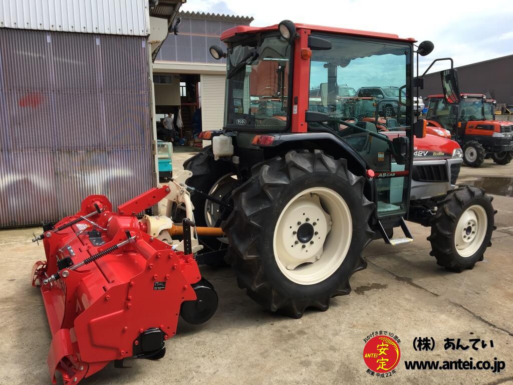 42馬力ヤンマトラクターEF342Vハイスピード二プロロータリー