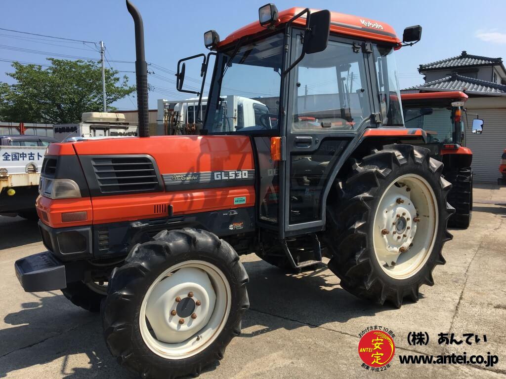 53馬力キャビン付きクボタトラクターGL530Q ⚙ 中古農機具専門店 - (株