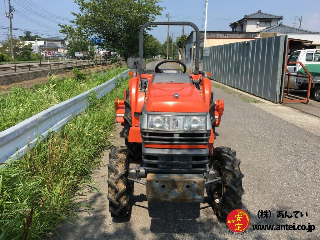 即決優先でクボタトラクターGT23サイドロータリー付き。 ⚙ 中古農機具