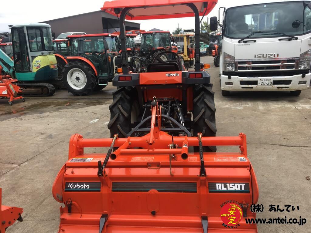 23馬力クボタトラクターGT23ハローかご車輪セット。 ⚙ 中古農機具専門