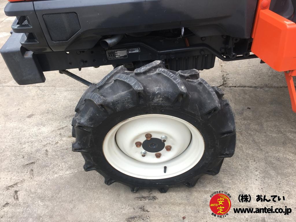 23馬力クボタトラクターGT23ハローかご車輪セット。 ⚙ 中古農機具専門