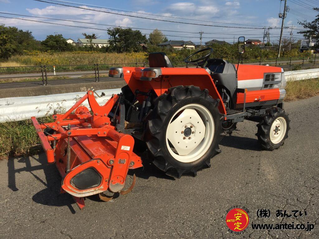 格安23馬力クボタトラクターGL23ロータリー付き。 ⚙ 中古農機具