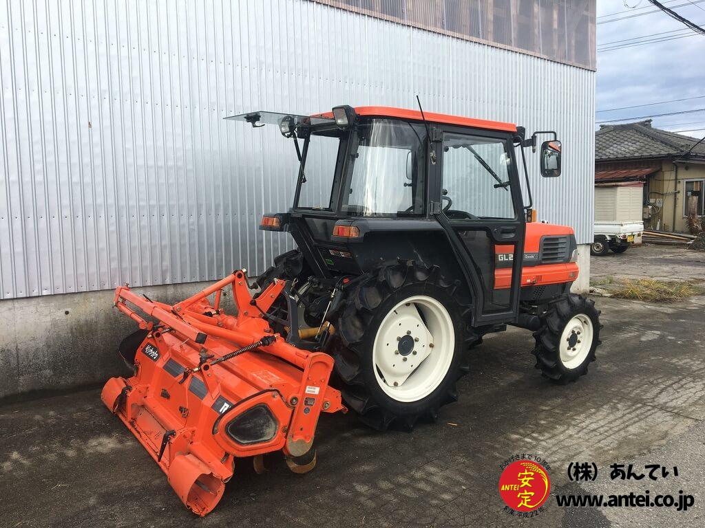 26馬力クボタトラクターGL260QロータリーRL6Gです。 ⚙ 中古農機具専門