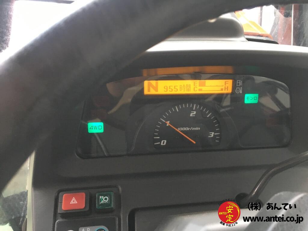 クボタトラクターKB225 フロントローターバケット付き アワメーター1050