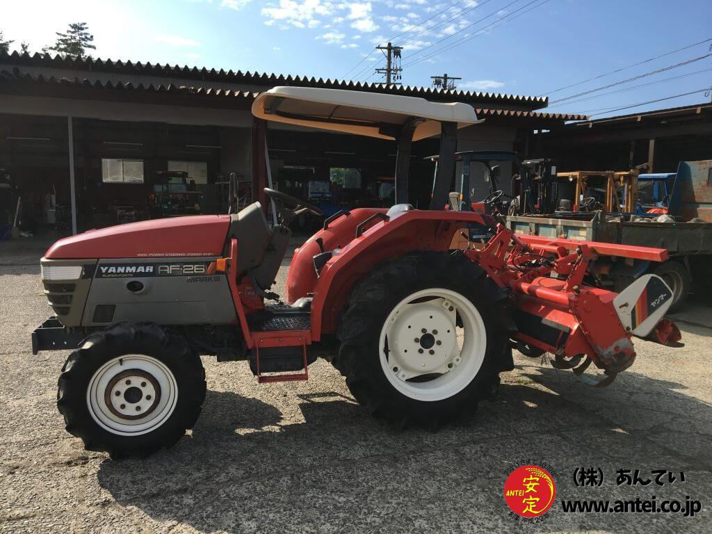 現状で26馬力ヤンマートラクターAF26まだバンバンです ⚙ 中古