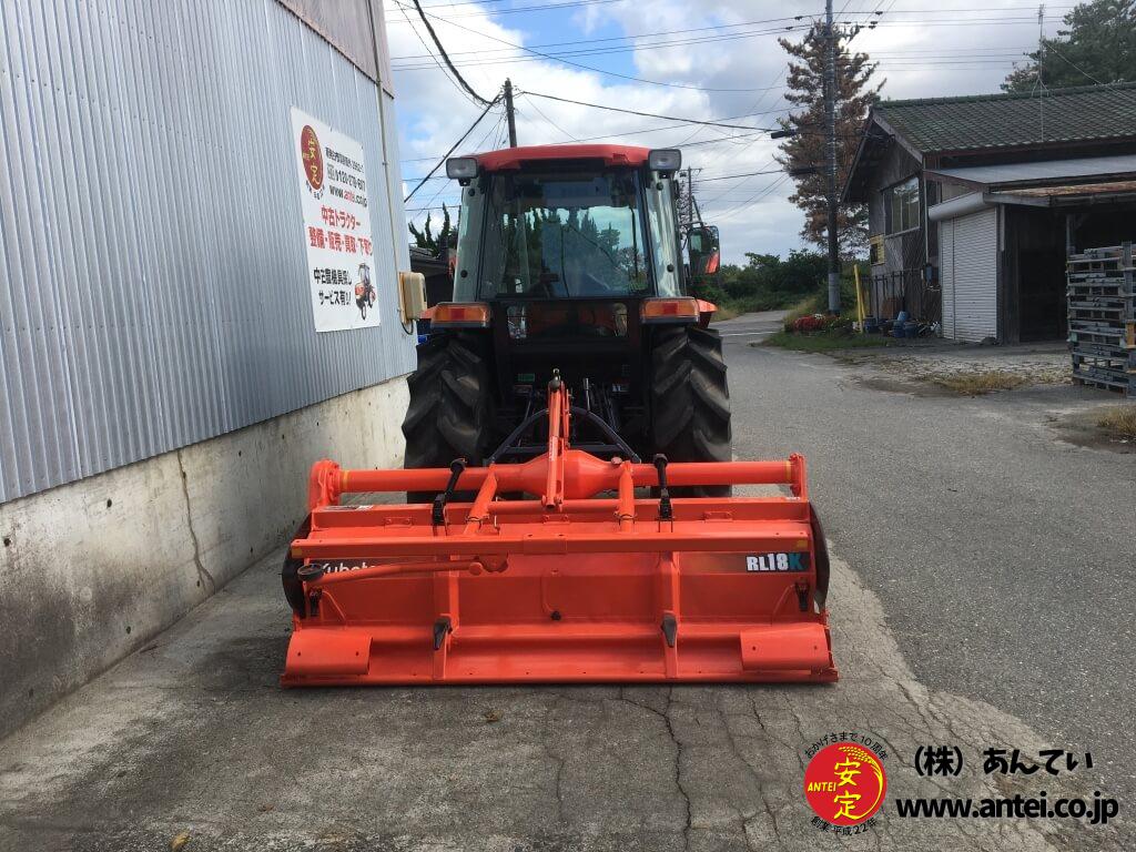 33馬力クボタトラクターKL33Q純正ロータリーRL18Kです。 ⚙ 中古農機具
