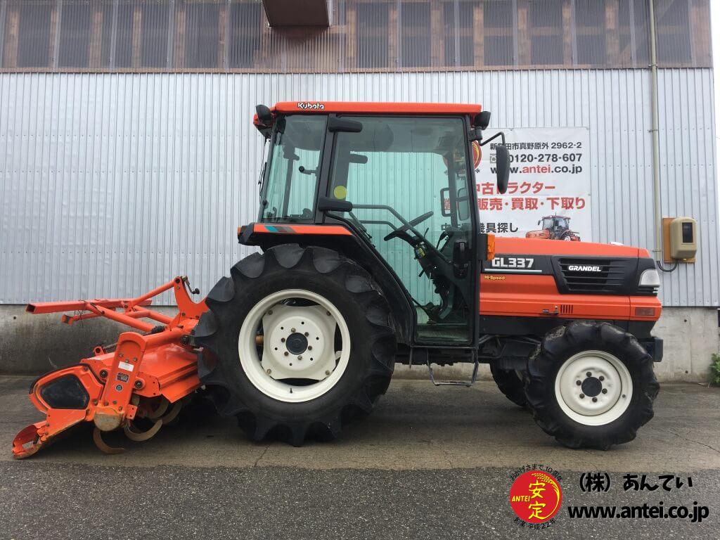 クボタトラクターGL337ハイスピード丁寧に使っており程度が良いです