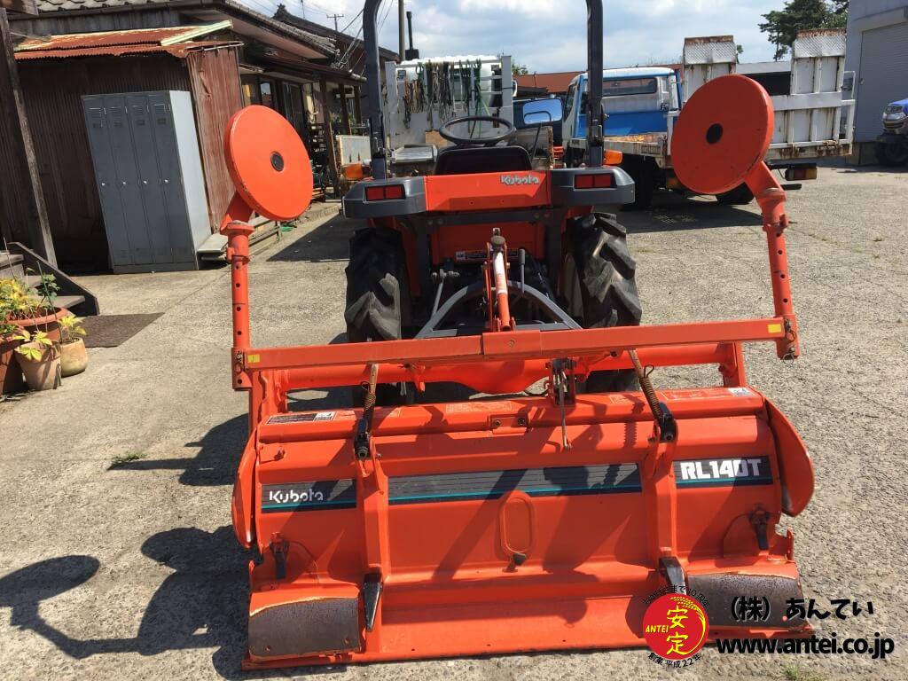 当季大流行 21馬力クボタトラクターGT21純正ロータリーRL140T付き。 ⚙ 中古 その他