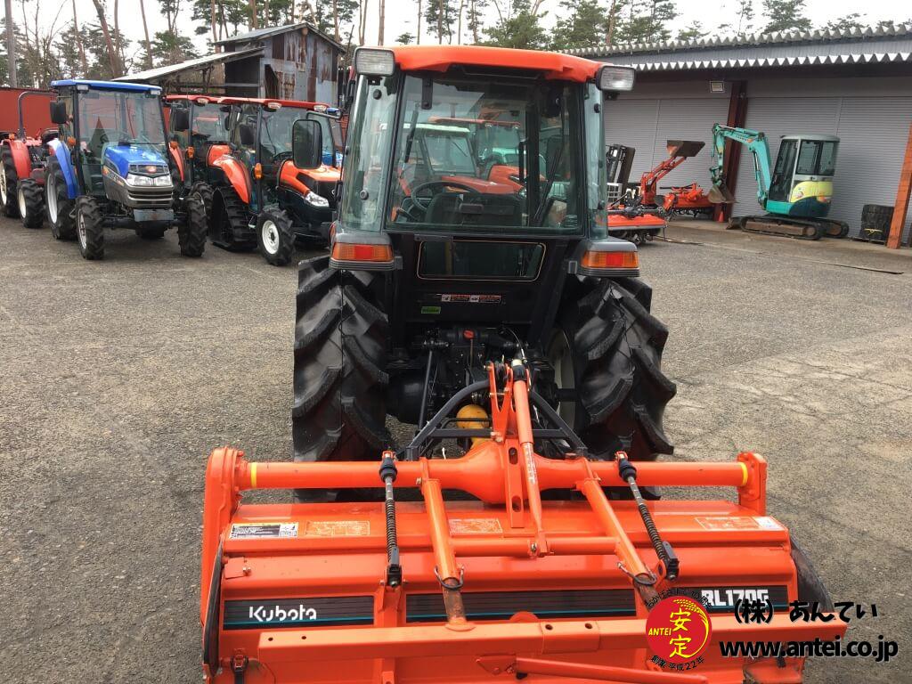 33馬力クボタトラクターGL321Q純正ロータリーRL170Gです。 ⚙ 中古