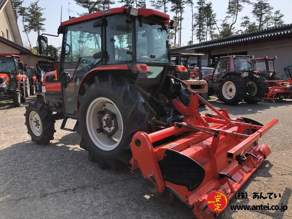 33馬力クボタトラクターKL33Q純正ロータリーRL19Kキレイです。 ⚙ 中古