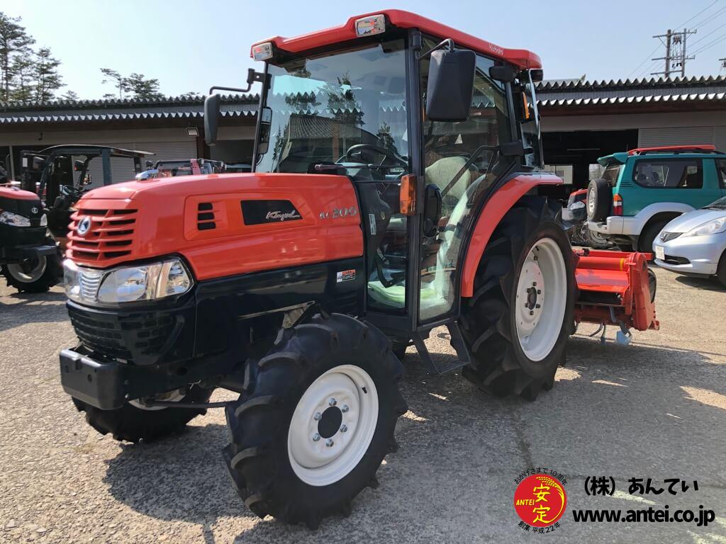 クボタ トラクターGL300 4WD ディーゼル30馬力 クボタ トラクター GL300 キャビン 30馬力 1034時間の買取実績！農機具