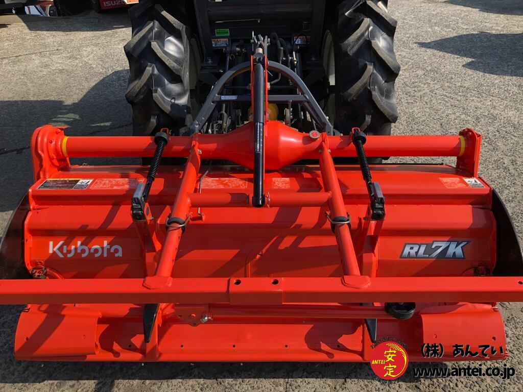 30馬力クボタトラクターKL300Q純正ロータリーRL7Kです。 ⚙ 中古