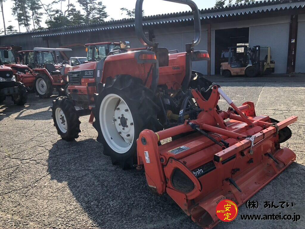 33馬力クボタトラクターgl321ロータリーrl170g 中古農機具専門店 株 あんてい 33馬力クボタトラクターgl321ロータリーrl170g 中古農機具専門店 株 あんてい